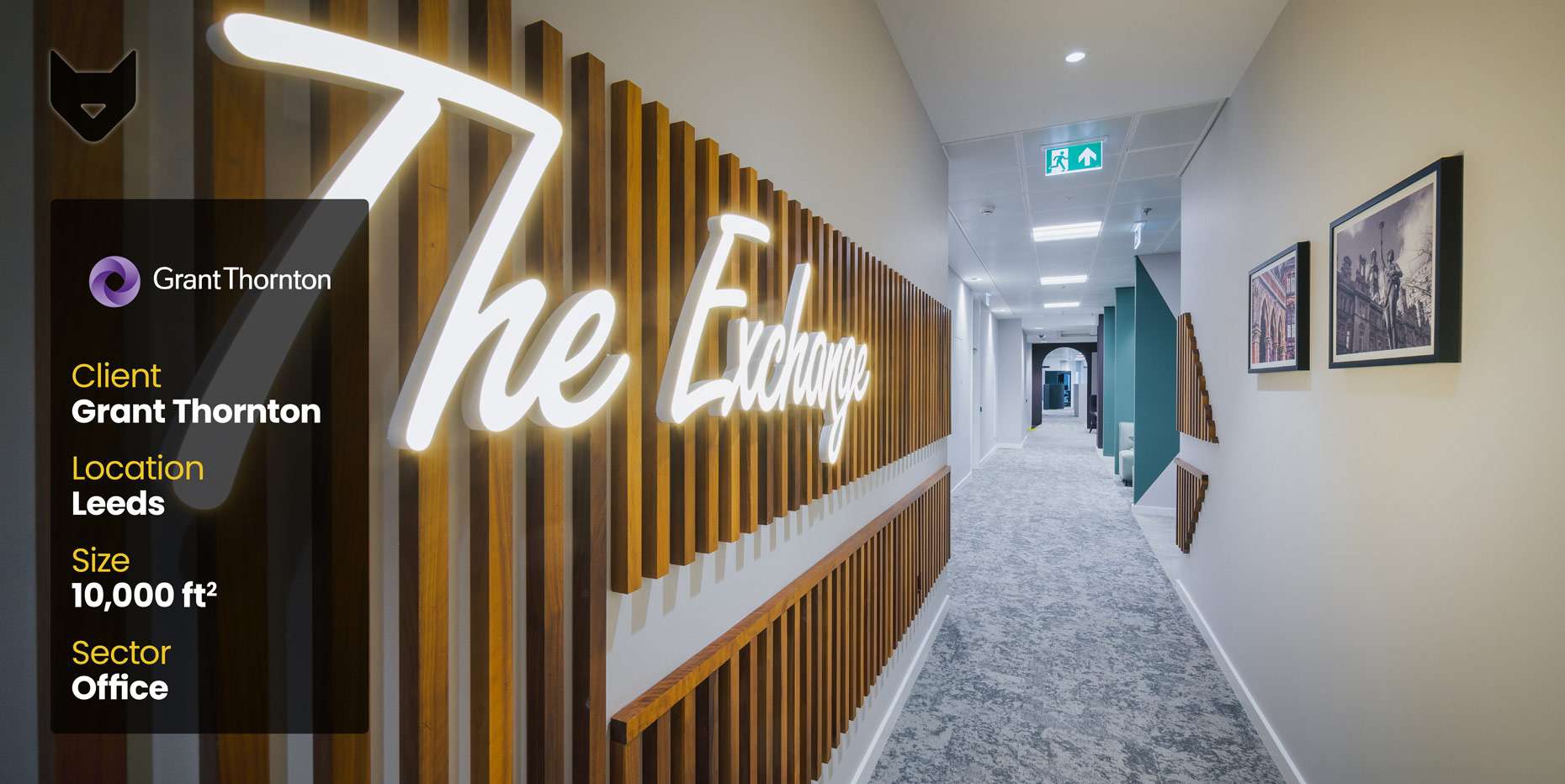 Grant Thornton Leeds office Shortlisted at the Insider Property Awards for Fit-Out of the Year